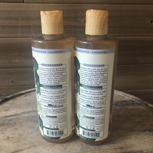 DR. JACOBS, NATURALS CASTILE LIQUID SOAP, Unscented For Sensitive Skin 32 OZ - Picture 3 of 6